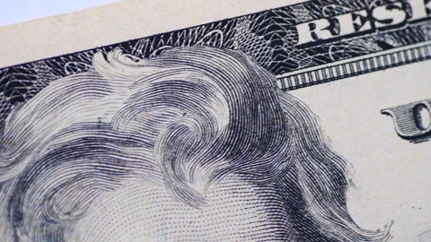 US Dollars macro. Stock Footage 312737070
