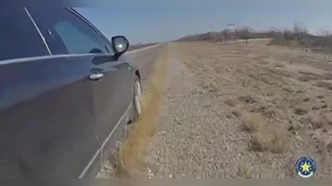 US: DPS Trooper Stops Human Smuggling Operation Saving Young Children Stock Footage 329124952