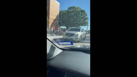 US Election 2024: Long Queues As Texas Early Voting Kicks Off Stock Footage 288988588