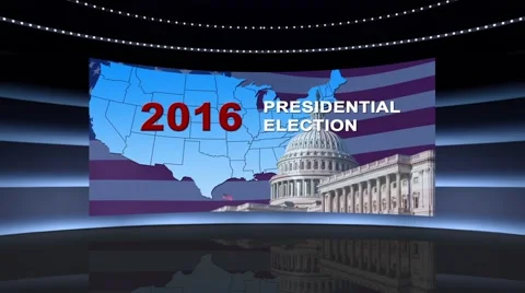 US Election Virtual Green Screen Backgro... | Stock Video | Pond5