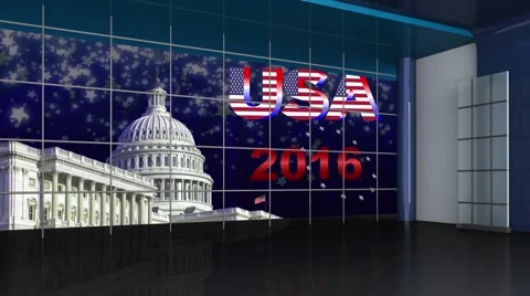 US Election Virtual Green Screen Backgro... | Stock Video | Pond5