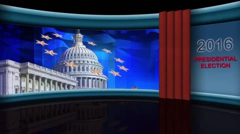 US Election Virtual Green Screen Backgro... | Stock Video | Pond5