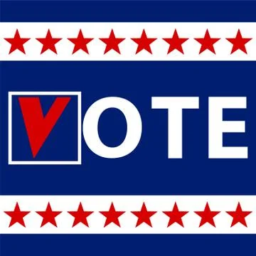US Elections vector illustration Stock Illustration