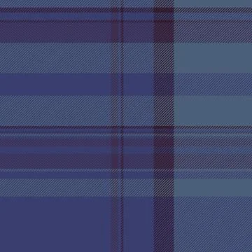 Us fabric plaid vector, gentle pattern textile texture. Upscale tartan seam.. Stock Illustration