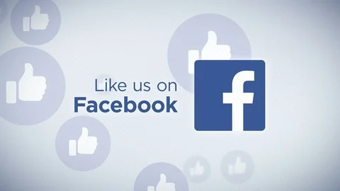 Like Us on Facebook Loop Stock Footage 88007756