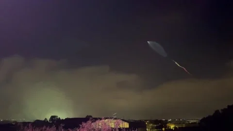 US: Firefly Aerospace Launches Alpha Rocket From Vandenberg Space Force Base... 스톡 동영상 280477612