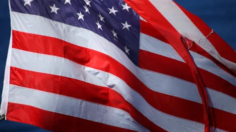 US Flag 02 HD Stock Footage 35872331