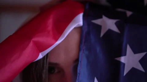 US flag day Stock Footage 131551463