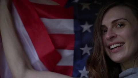 US flag day Stock Footage 131551468