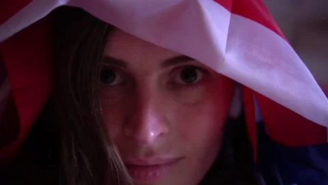 US flag day Video stock 131552433