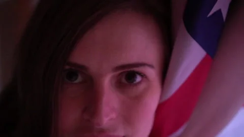 US flag day Video stock 131553095