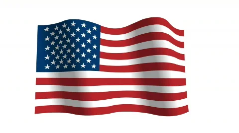 US flag Stock Footage 526574