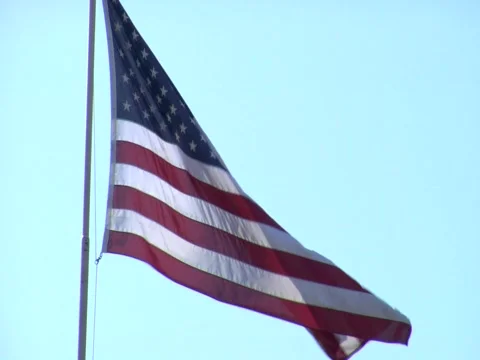 US Flag Stock Footage 641680