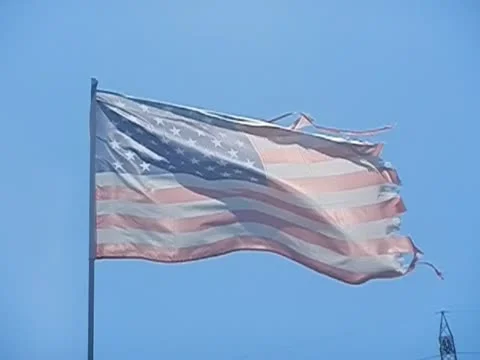 US flag. Video stock 12035925
