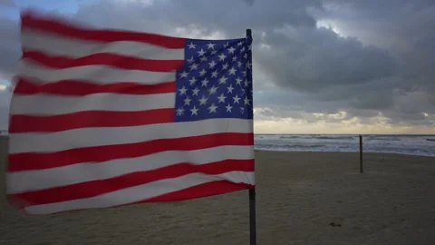 U.S.A. flag 動画素材 292910394