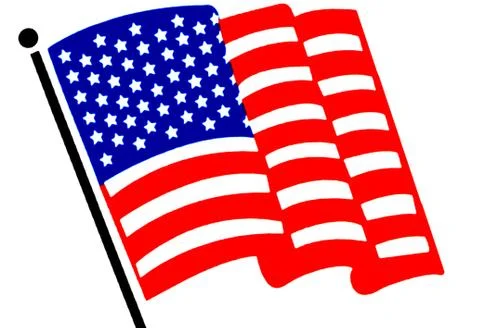 US Flag Stock Illustration