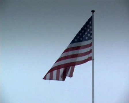 US Flag PAL  Stock-Footage 282884