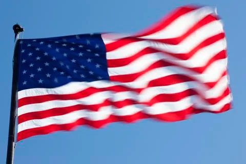 The US flag Stock Photos