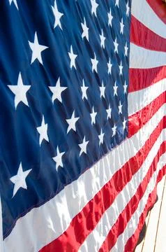 US flag Stockfoto's