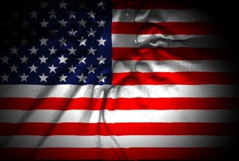 US FLAGS/MDUF 16 库存影片 64484