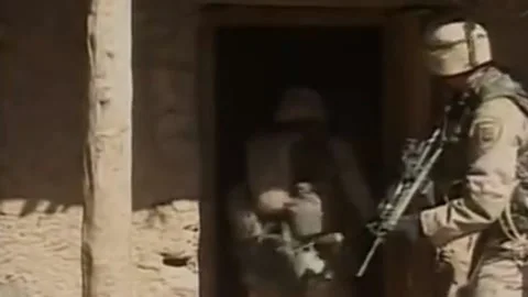 US forces raid villages in hunt for Taliban and Al Qaida elements (3) Stock Footage 235253200