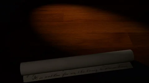 U.S. Gettysburg Address - Scroll Reveal Video stock 50779827
