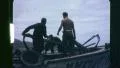 US GIs Searching Boats Delta Vietnam War 1960s Vintage GI Home Movie Film 6422 HD Footage