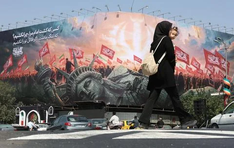 US-Iran tensions continue amid diplomatic efforts, Tehran, Iran Islamic Republic Stock Photos