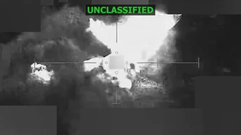 US: Joint Task Force Southern Spear Lethal Strike In Eastern Pacific Kill... Stock Footage 321832865