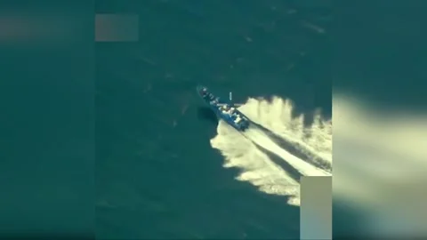 US: Lethal Kinetic Strike By US Military Kills 3 Narco Terrorists In Cari... Stock-Footage 321832861