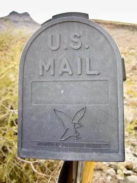 Us mail box Stock Photos