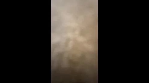 US: Man slips down snow-covered stairs in Queens, New York, USA Video stock 330123296