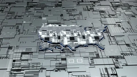 US map 6 Video stock 176962347