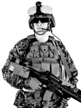 US marine Stock Photos