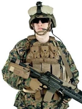 US marine Stock Photos