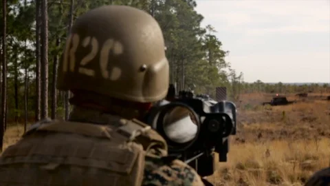 U.S Marines attend Basic Combat Engineer Course - 2017 스톡 동영상 92310661
