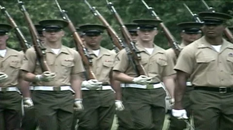 US Marines Stock Footage 7139594