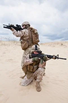 US marines Stock Photos
