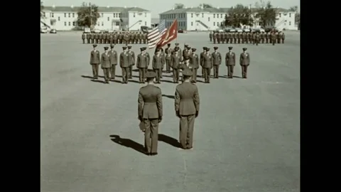 U.S. Marines Recruits Attend The Final Review Day Graduation Event Video stock 126546115
