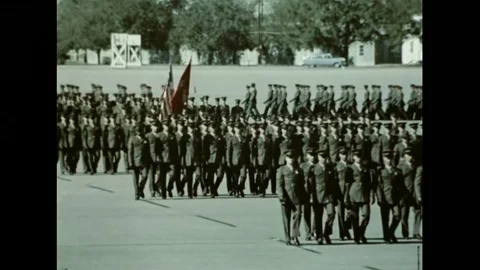 U.S. Marines Recruits Attend The Final Review Day Graduation Event Video stock 126546320
