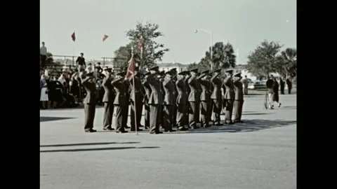 U.S. Marines Recruits Attend The Final Review Day Graduation Event Video stock 126546394