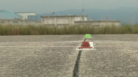 US Marines take basic motorcycle rider course in Iwakuni, Japan Video stock 81432151