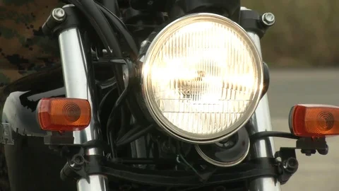 US Marines take basic motorcycle rider course in Iwakuni, Japan Video stock 81432285