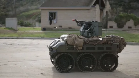 U.S. Marines test potential gear to fight in future complex terrains - 2018 Video stock 92919747