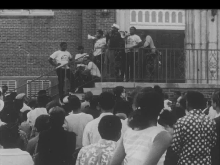 U.s.a.: Milwaukee Civil Rights Marches Continue. Stock Footage
