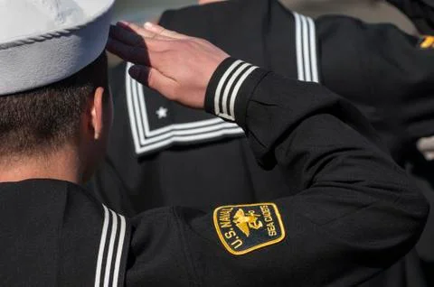 U.s. naval cadet Stock-Fotos