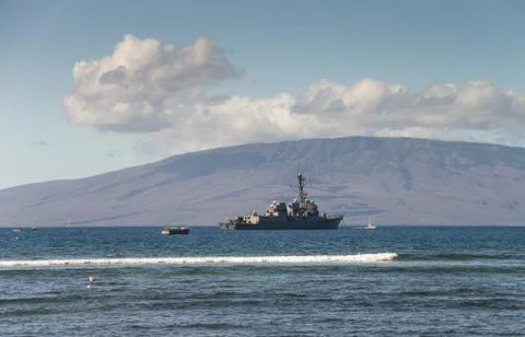 Us naval ship Foto stock