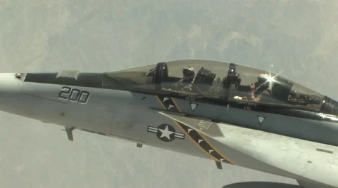 U.S. Navy airplane in flight Vídeo Stock 51233653