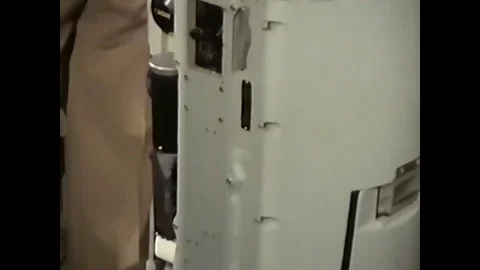 The US Navy submarine detects another submarine in their area of the North Stock Footage 79519601