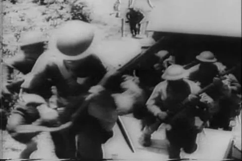 U.S. Negro Black Troops Protect Caribbean Islands 1942 Stock Footage 259301154